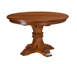 Bowerstown Single Pedestal Table by Hermie’s Table Shop