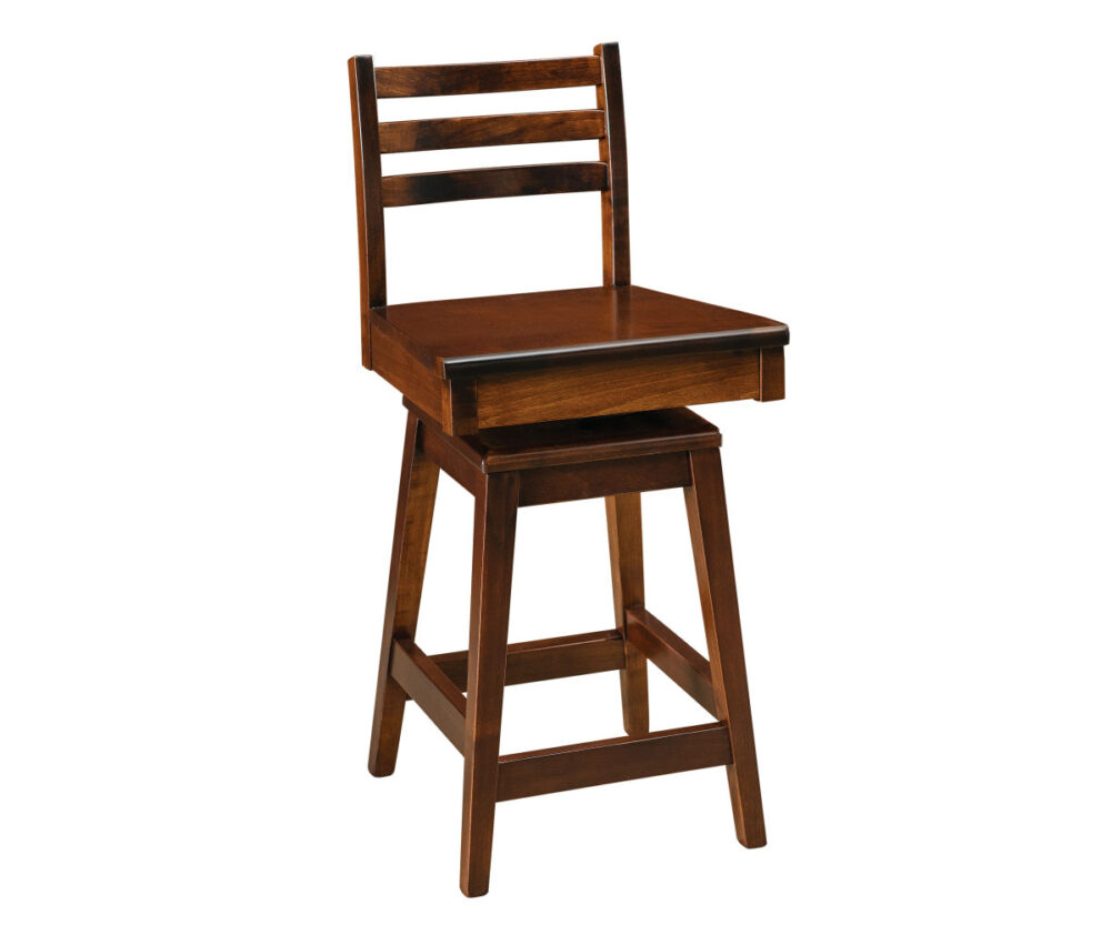 Maple City Swivel Bar Stool by FN Chairs Lou Rodman's Barstools