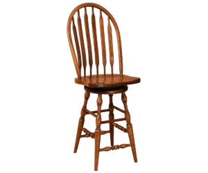 Bent Paddle Swivel Bar Stool by FN Chairs