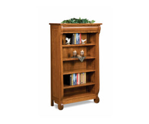 Old Classic Sleigh Bookcase by Forks Valley