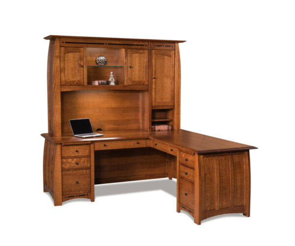 Boulder Creek 3 Piece Desk by Forks Valley