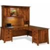 Grant 3pc Desk Base And Hutch by Forks Valley