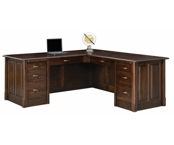 Victorian L-Desk by Forks Valley