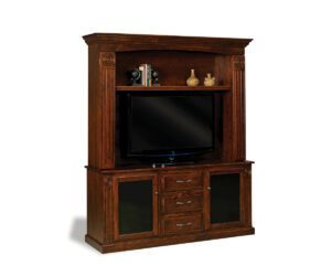 Victorian 2 Piece Media Cabinet by Forks Valley