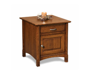 West Lake Enclosed End Table by Forks Valley