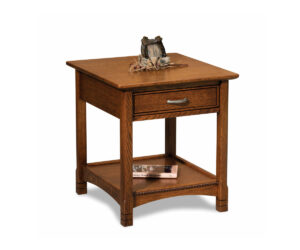 West Lake End Table With Drawer by Forks Valley