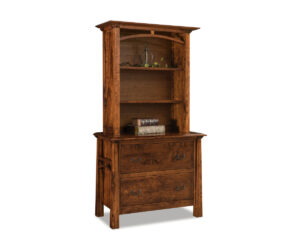 Artesa Lateral File Cabinet with Hutch by Forks Valley