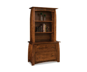 Boulder Creek 2 Piece Lateral File Cabinet with Hutch by Forks Valley