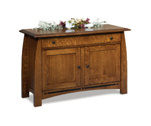 Boulder Creek Enclosed Sofa Table by Forks Valley