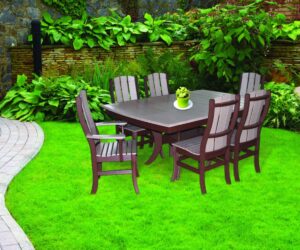 Galvaston Brown Dining Collection by Outdoor Retreat