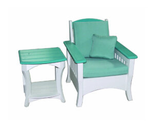 Galvaston Chair W/ Side Table by Outdoor Retreat