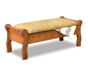 Sleigh Bed Seat by Indian Trail