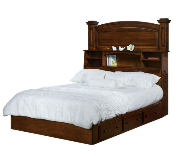 Lexington Bookcase  Headboard by Indian Trail