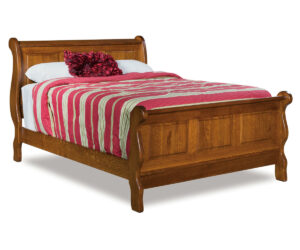 Classic Raised  Panel Sleigh Bed by Indian Trail