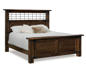 Iron Wood Bed by Indian Trail