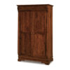 Chippewa Sleigh Wardrobe Armoire by J&R Woodworking