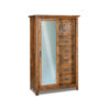Dumont Sliding Door Chifferobe by J&R Woodworking