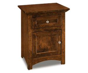 Lincoln 1 Drawer 1 Door Nightstand by J&R Woodworking