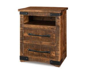 Orewood 2 Drawer Nightstand by J&R Woodworking