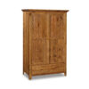 Shaker Wardrobe Armoire by J&R Woodworking