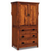 Stick Mission Armoire by J&R Woodworking