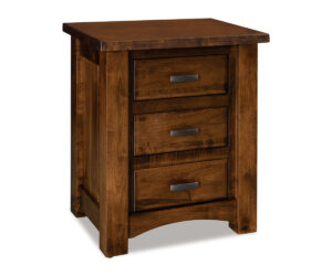 Timbra 3 Drawer Nightstand by J&R Woodworking