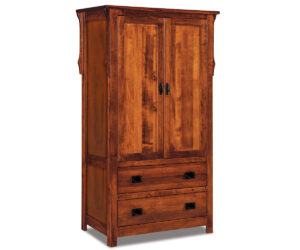 Stick Mission Armoire by J&R Woodworking