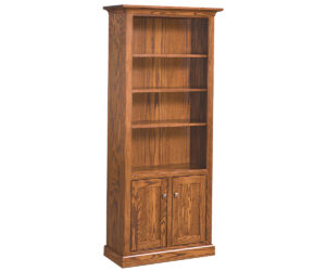 2 Door Mission Bookcase by Timberside Woodworking