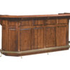100" Canted Raised Panel Bar by Timberside Woodworking