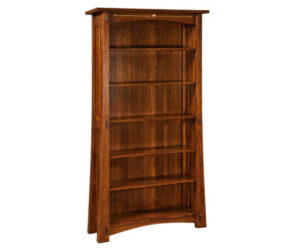 Mesa Open Bookcase by Crystal Valley Hardwoods