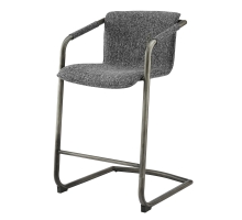 Indy Fabric (Blazer Dark Gray) Counter Stool by New Pacific Direct