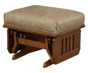 Mission Ottoman with Slat Sides by Buckeye Rockers