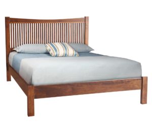 Arch Spindle Bed by Nisley Cabinets LLC