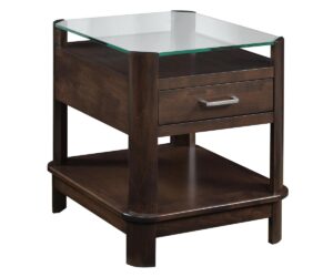 Clearview End Table by Nisley Cabinets LLC