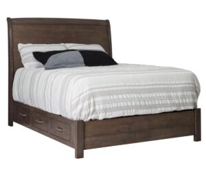 Elk Ridge Sleigh Bed by Nisley Cabinets LLC
