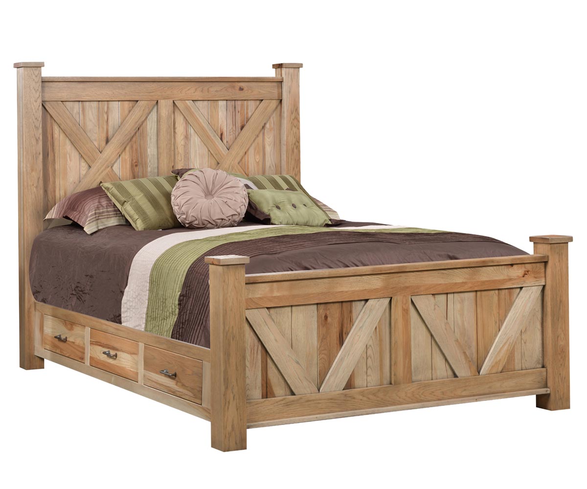 Huntington Bed by Nisley Cabinets LLC