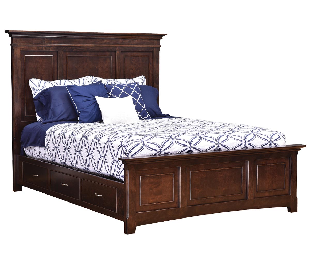 Hamilton Bed by Nisley Cabinets LLC