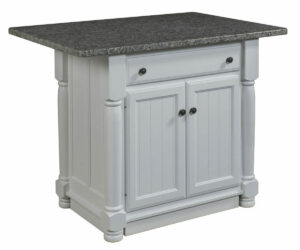 Jefferson City Turned Leg Island Base by Nisley Cabinets LLC