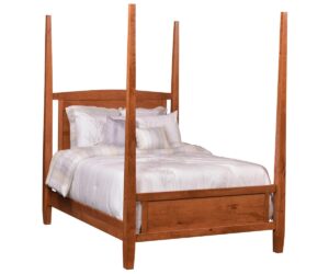 Rosewood Poster Bed by Nisley Cabinets LLC