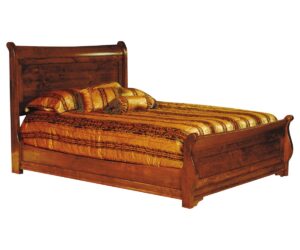 Single Panel Sleigh Bed by Nisley Cabinets LLC