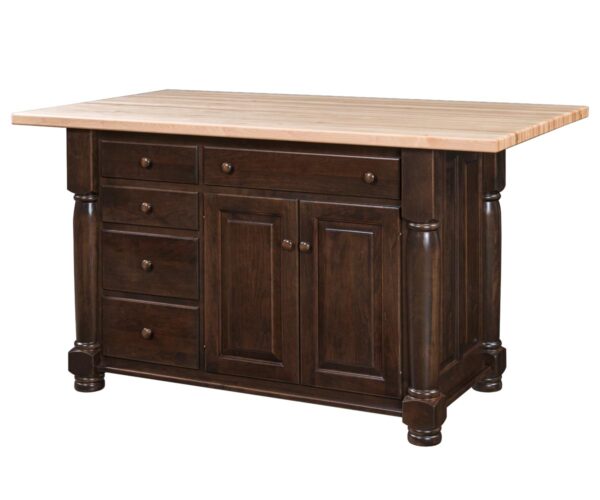 Turned Leg Island by Nisley Cabinets LLC