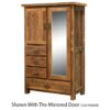 Farmhouse 4 Drawer Armoire by Urban Barnwood