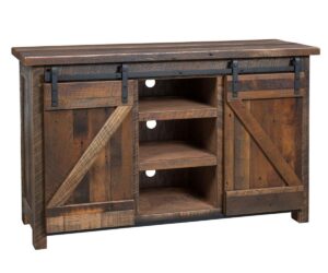 Kingston Barn Door TV Stand by Urban Barnwood