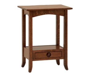 Shaker Hill Open Phone Stand Table by Crystal Valley Hardwoods