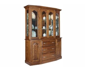 Cantilever 4 Dour Hutch by Townline Furniture