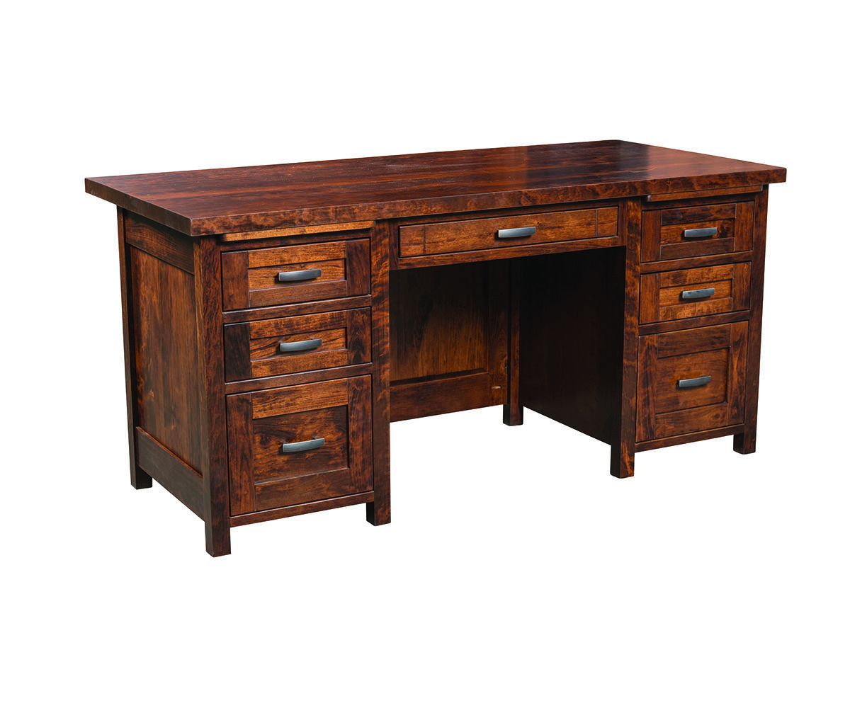 Sante Fe Executive Desk by Ashery Oak