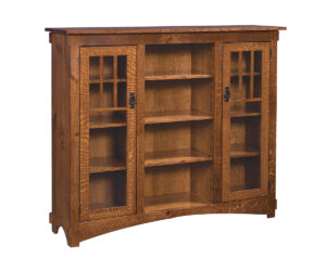 Craftsman Mission Bookcase by Timberside Woodworking