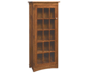 Village Mission Bookcase by Timberside Woodworking