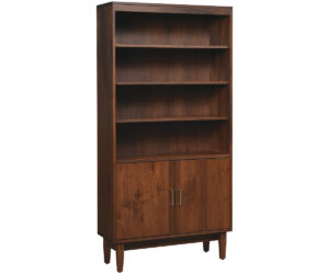Contemporary Bookcase by Timberside Woodworking