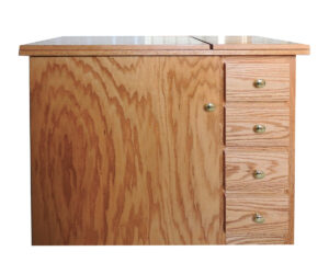 Mission Sewing Cabinet by Timberside Woodworking